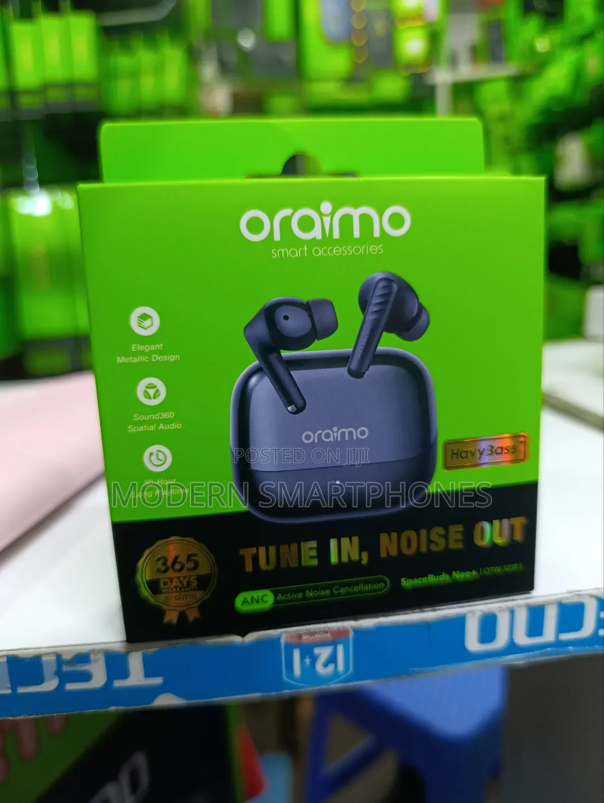 Oraimo Spacebuds Neo+ Anc Spatial Audio Wireless Earphones