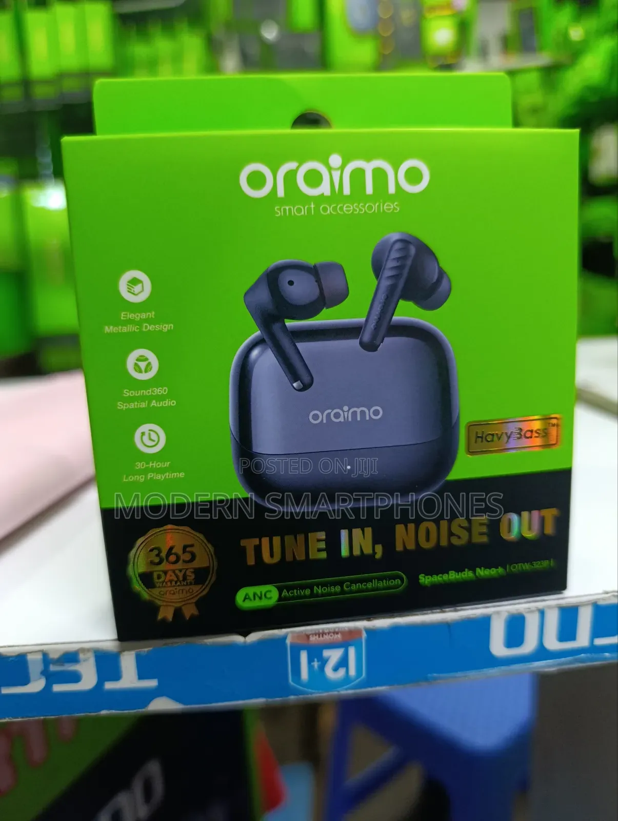 Oraimo Spacebuds Neo+ Anc Spatial Audio Wireless Earphones