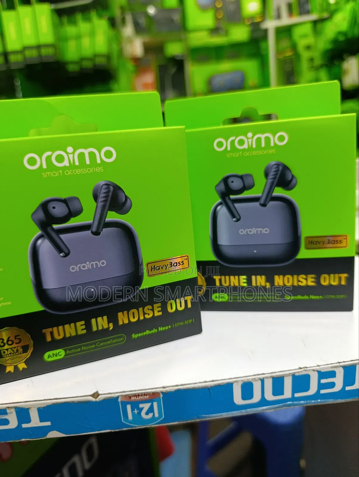 Oraimo Spacebuds Neo+ Anc Spatial Audio Wireless Earphones