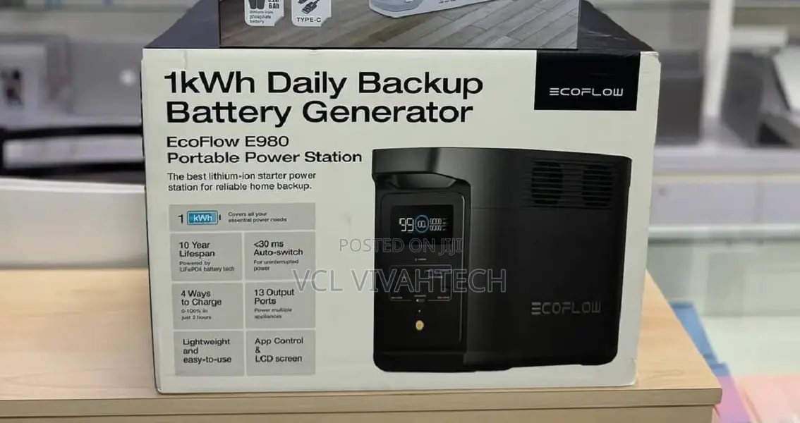 Eco Flow E980 Portable Power Station 500w