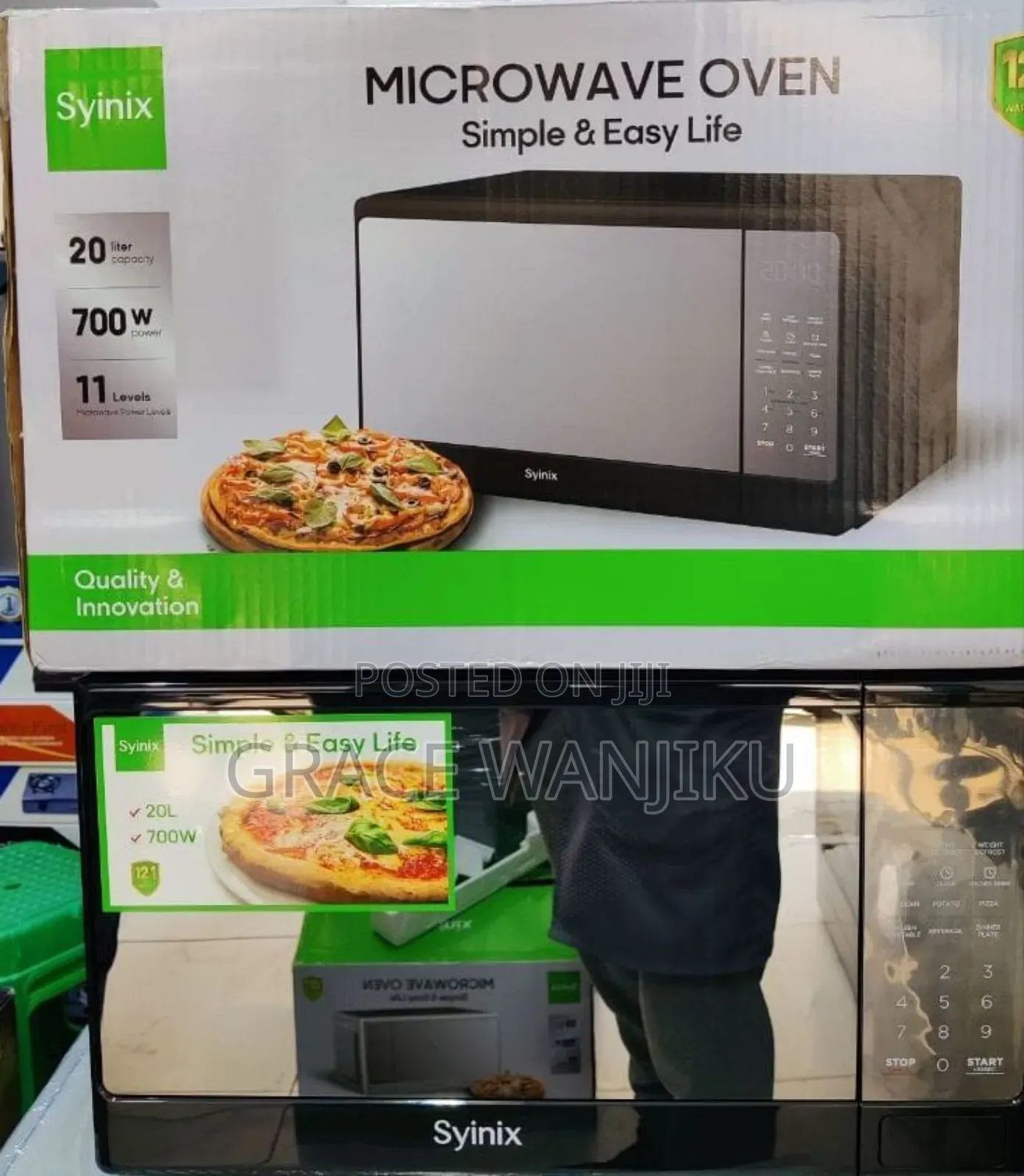 *Synix 20l Digital Microwave