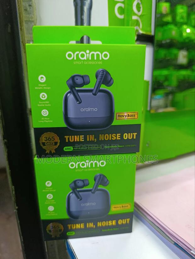 Oraimo Spacebuds Neo Plus Wireless Bluetooth Earphones - thumbnail 2