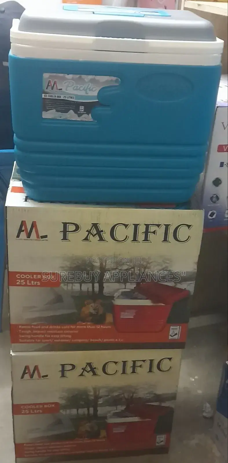 Pacific 25litres Ice Cooler Box New