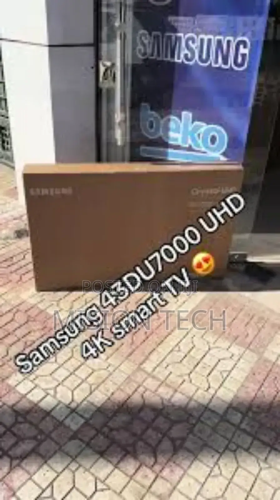 Samsung 43′′ 43du7010 Crystal Uhd Smart Tv