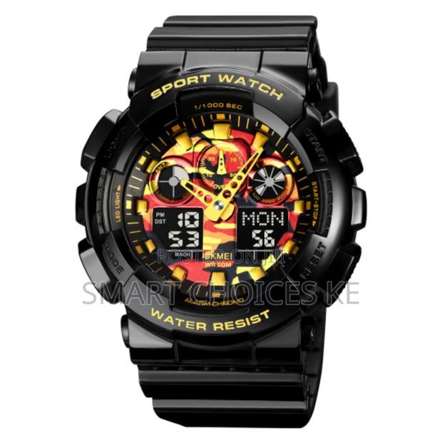 Skmei Sport Watch Dual Time Display
 Alarm Clock