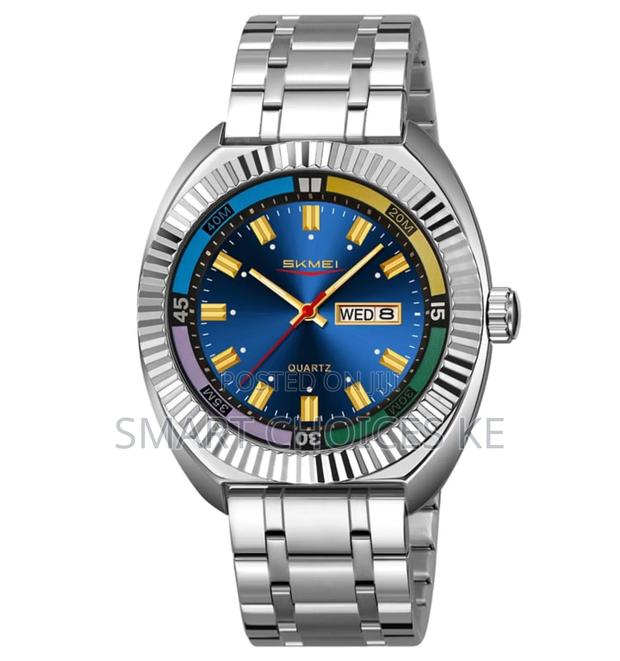 Skmei Men
 
 Metallic Strap
 Stainless Steel
