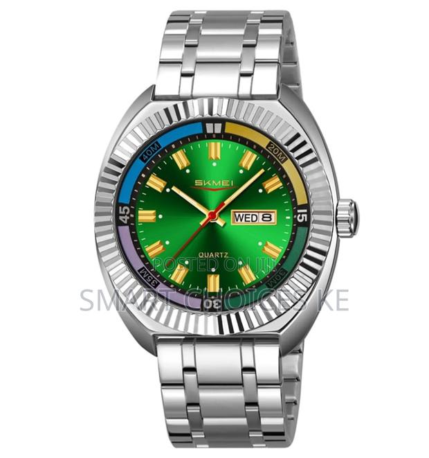 Skmei Men
 
 Metallic Strap
 Stainless Steel
 - thumbnail 2