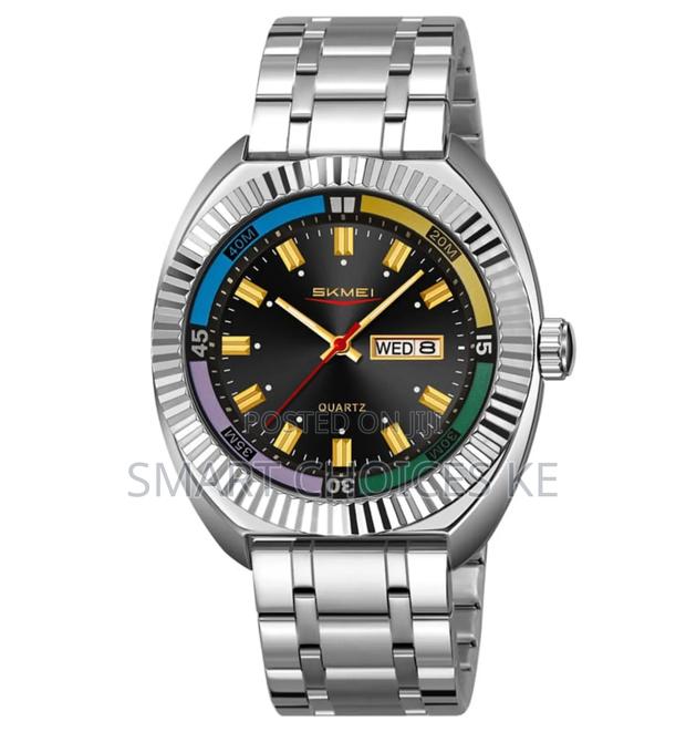 Skmei Men
 
 Metallic Strap
 Stainless Steel
 - thumbnail 3