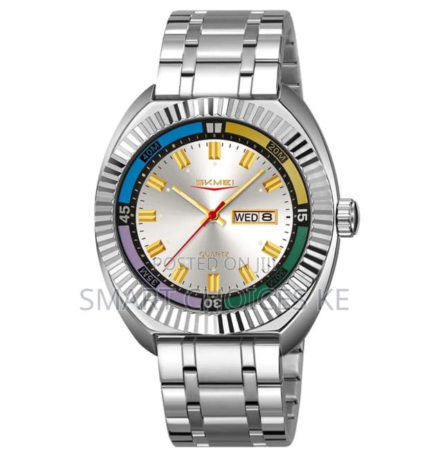 Skmei Men
 
 Metallic Strap
 Stainless Steel
 - thumbnail 4