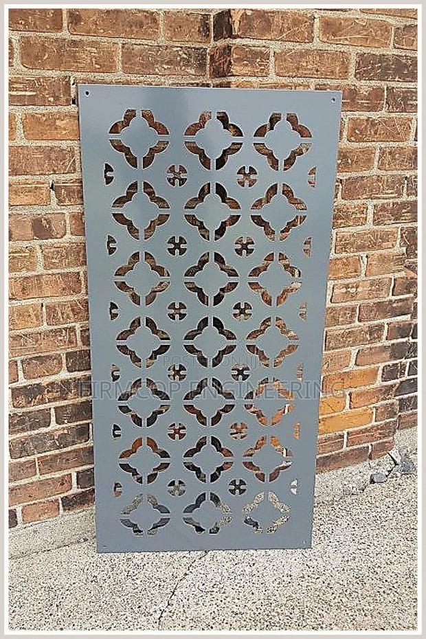 Custom CNC Laser-Cut Garden Screens