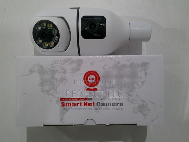 Two Way Audio>V380 Dual Lens PTZ Bulb Ip Wifi Bulb Camera - main view