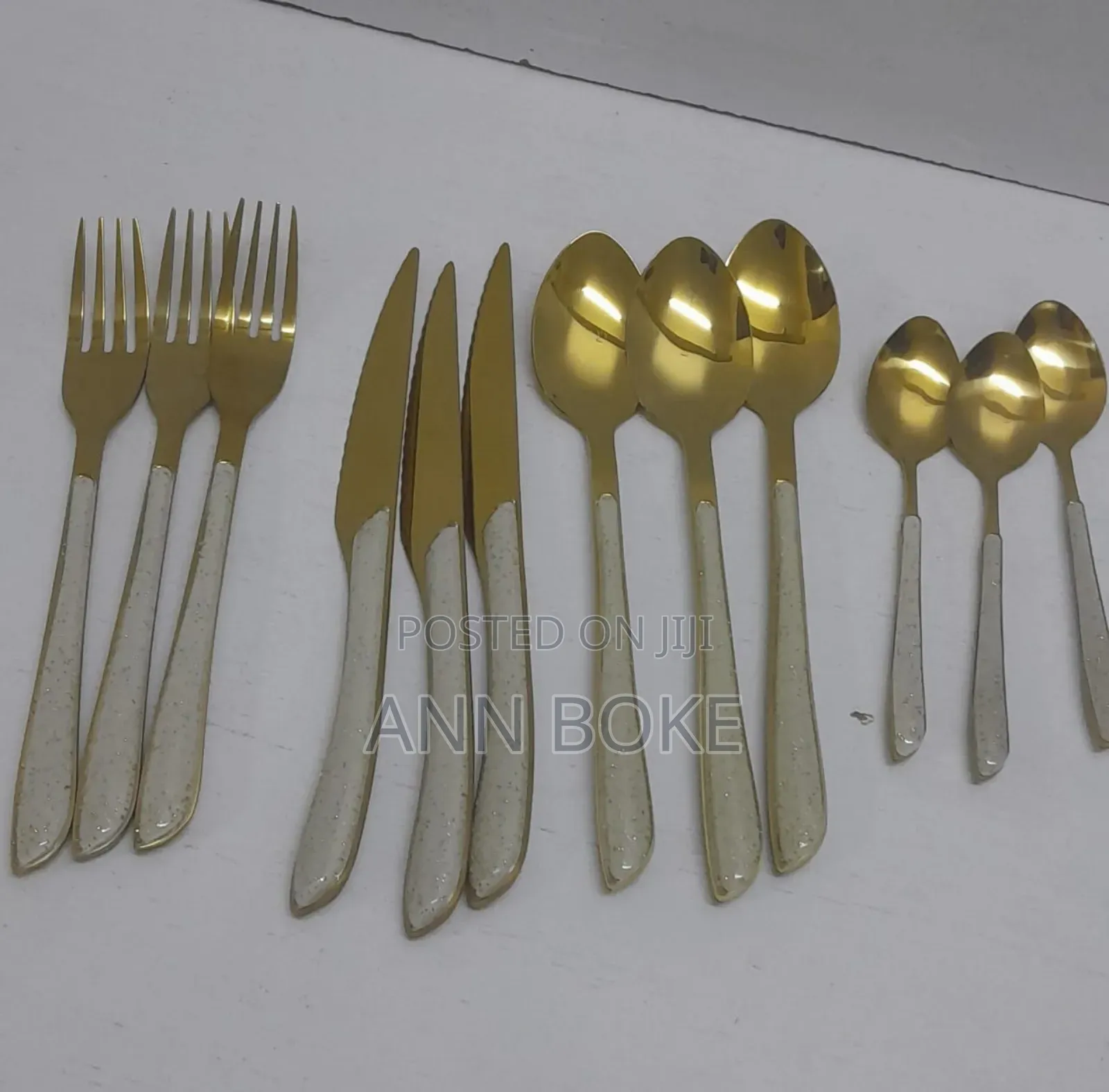 *24pcs Luxury Cutlery Gold Set Stainless Now Available 