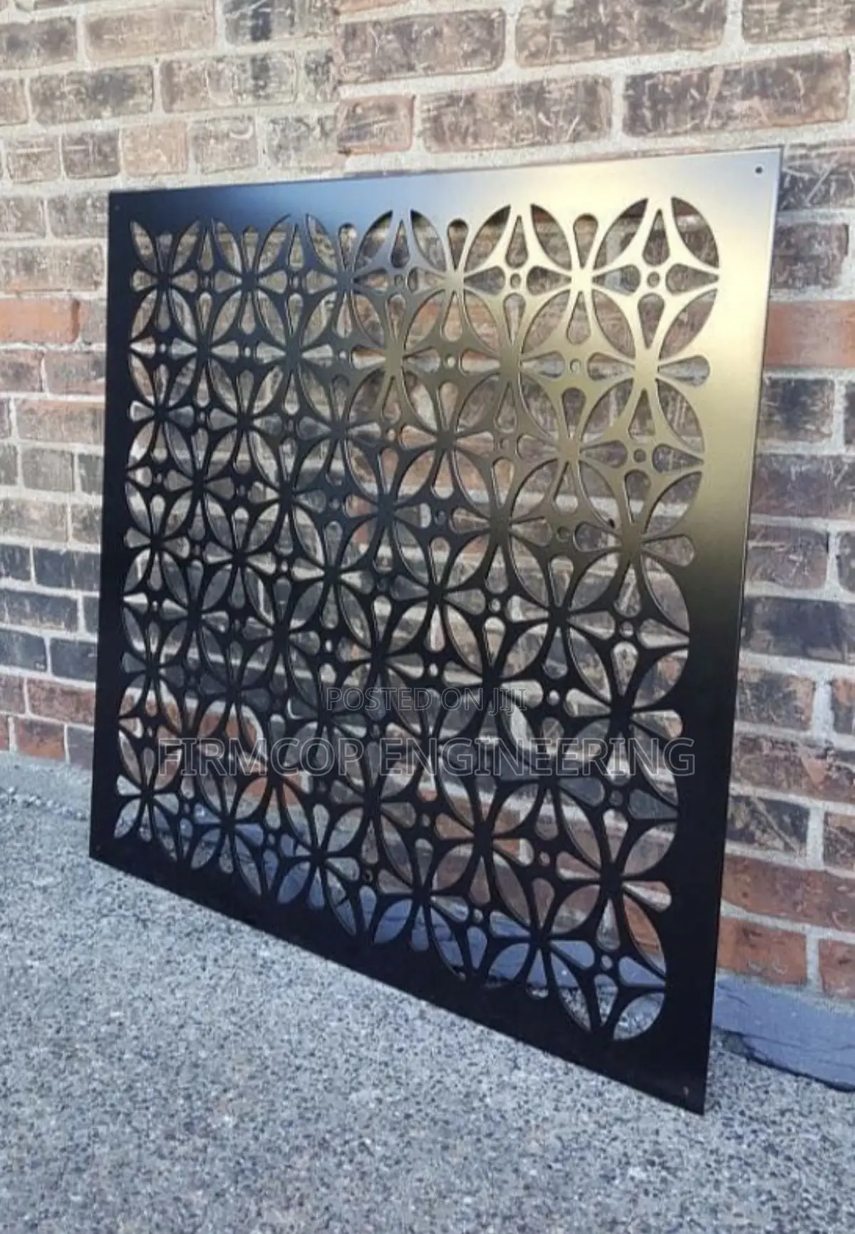 Modern CNC Laser-Cut Room Partitions