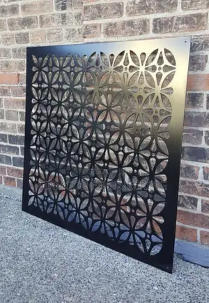 Modern CNC Laser-Cut Room Partitions