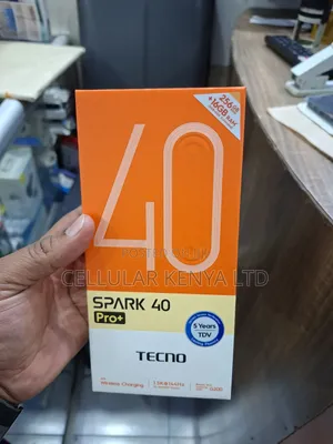 New Tecno Spark 40 Pro+ 256 GB Black