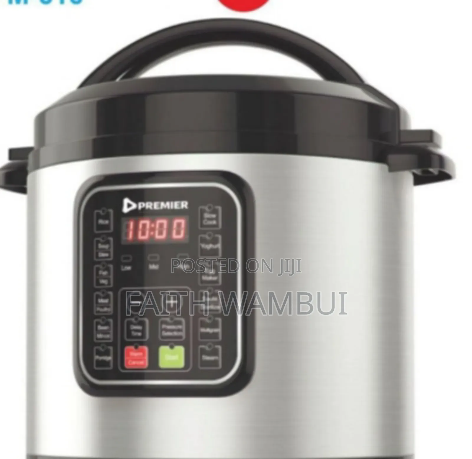 6 Litres Premier Pressure Cooker With Digital Control