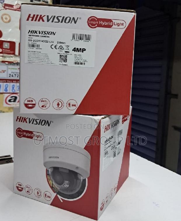 Hikvision Ds- 4mp Smart Hybrid Light Ip Camera With Mic - main view