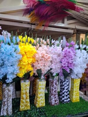 Decor Flowers Plus Wooden Vase - thumbnail 2