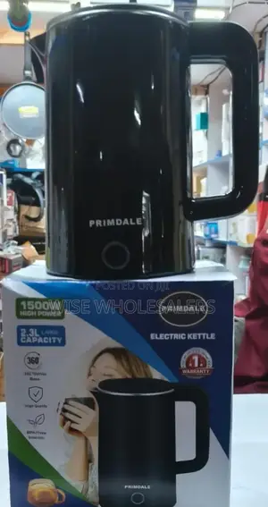 2.3 Ltrs Primdale Kettle 
Available Colour Black