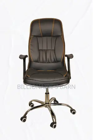 Office; Artificial Leather Executive Director's Chair Black
