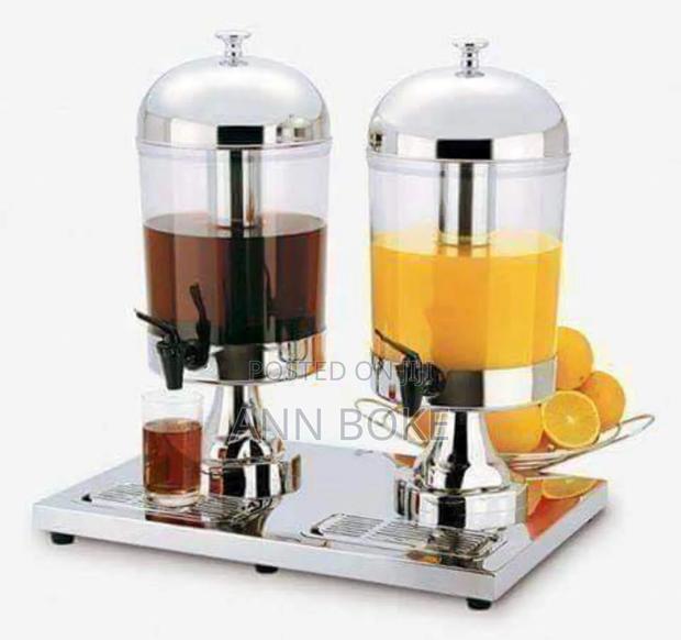 Restocked
*Triple Acrylic Juice Dispenser With Stainless