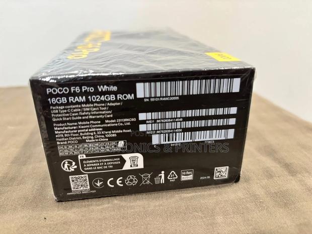 New Xiaomi Poco F6 Pro 512 GB White - thumbnail 2