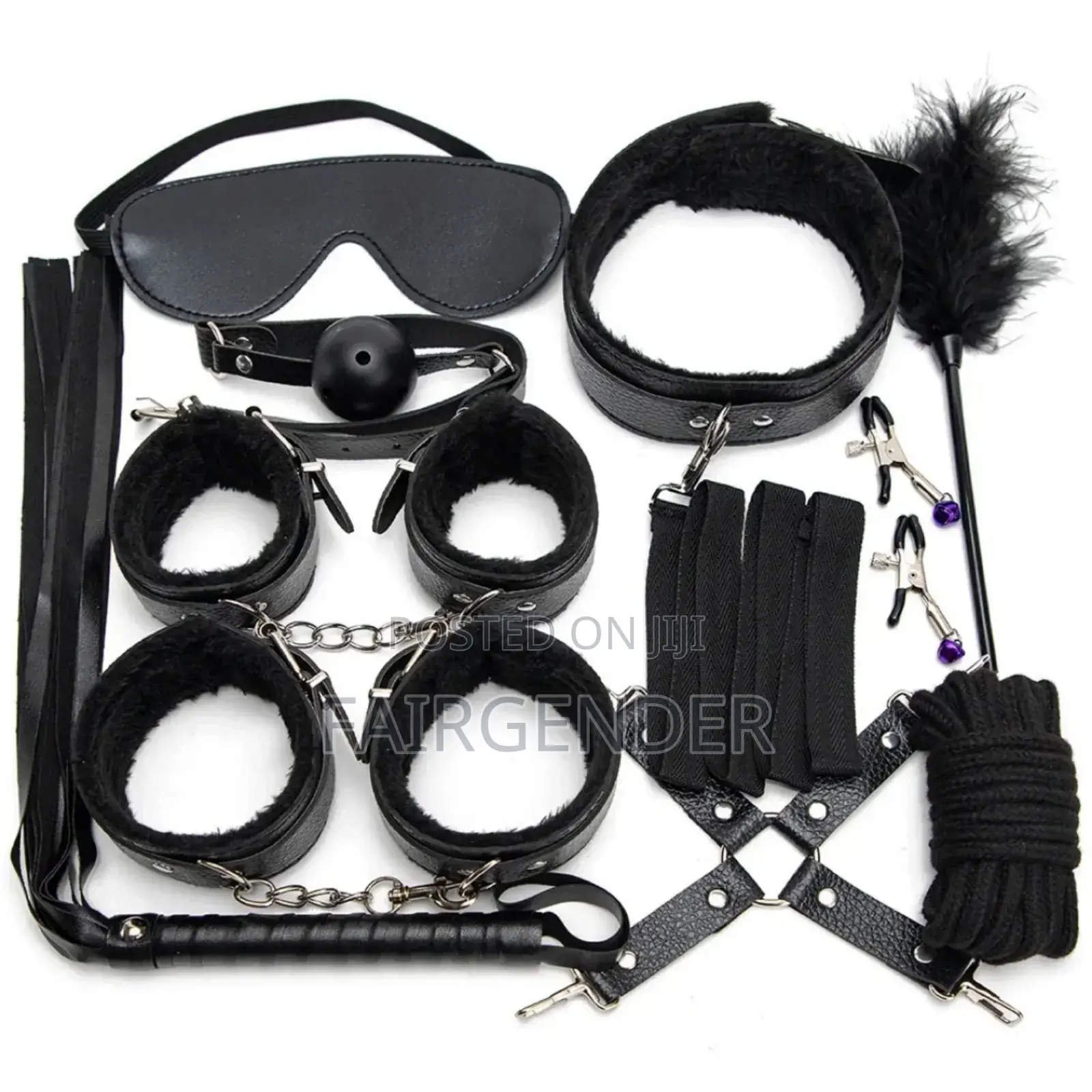 Bondage Kit With 10 Pieces