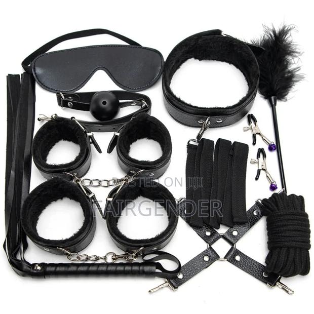 Bondage Kit With 10 Pieces - main view
