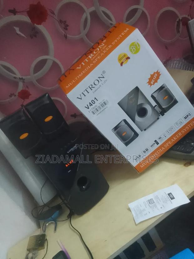 Sleek Design, Powerful Sound Vitron Woofer V401