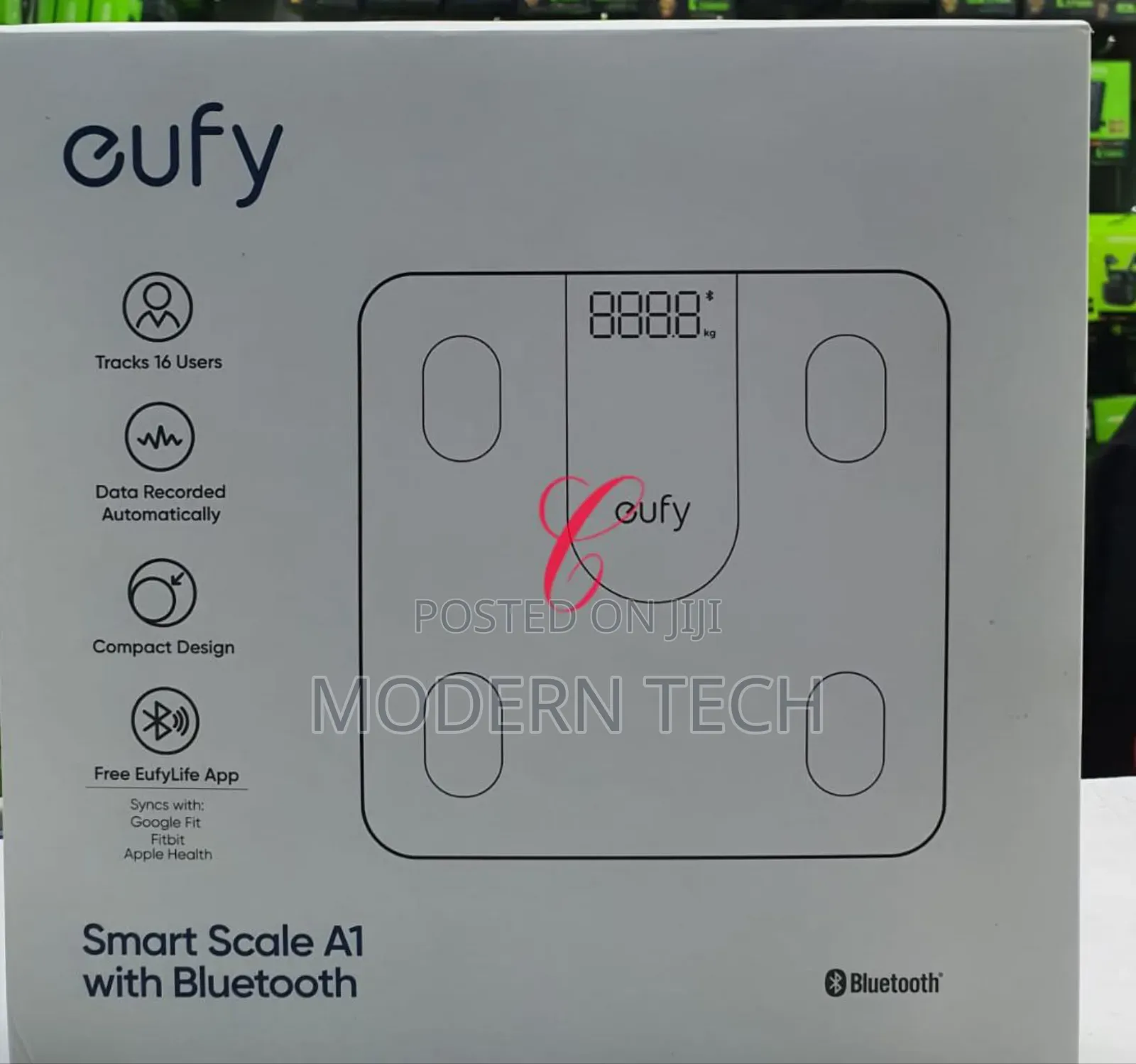 Anker Eufy Smart Scale A1, Bluetooth Weighing Scale, T9120