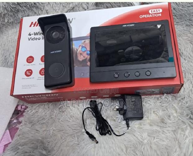 Wired Video Intercom System, 7 Inches Video Doorbell