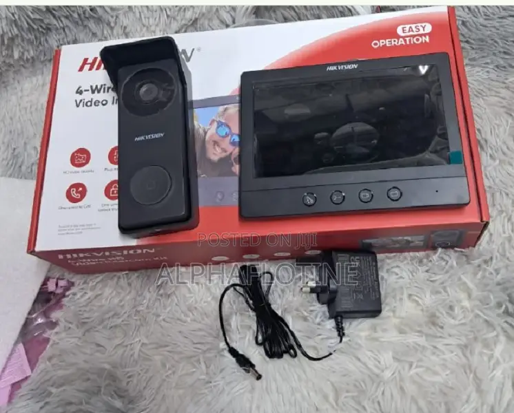 Wired Video Intercom System, 7 Inches Video Doorbell