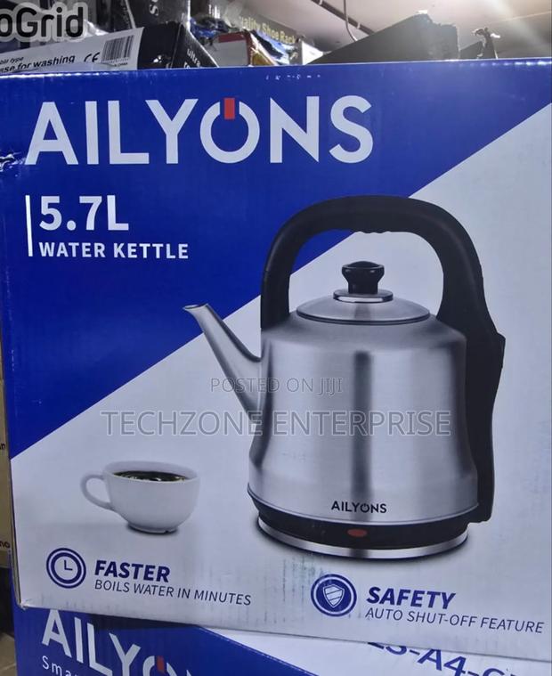 Ailyons Fk-0338 5.7 Litres Stainless Steel Electric Kettle ,