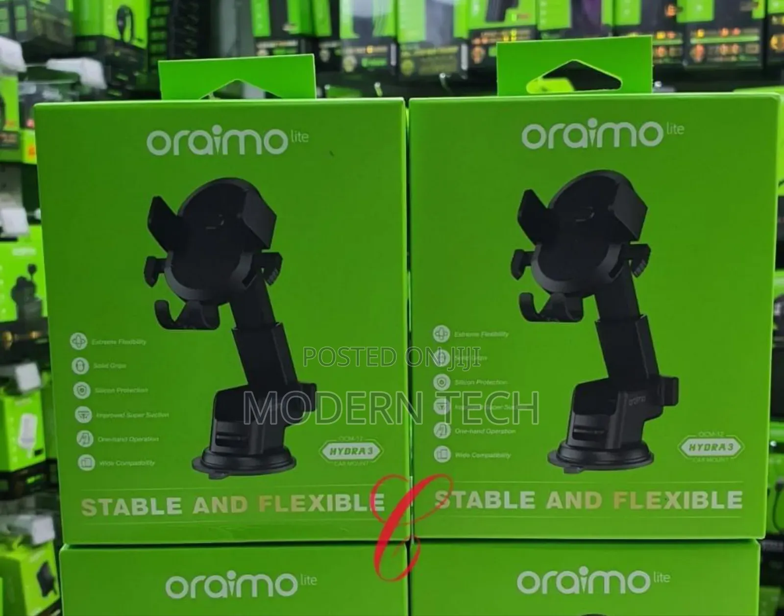 Oraimo Ocm-12 Hydra 3 Car Phone Holder.