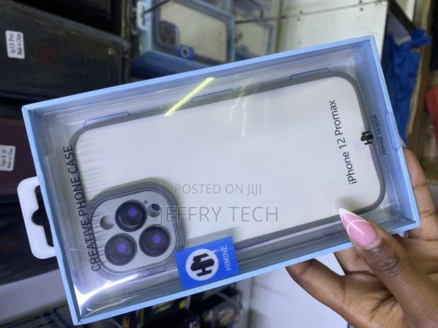 Ulak iPhone for iPhone 12 Pro Max Tpu Clear Bumper Cover - thumbnail 2