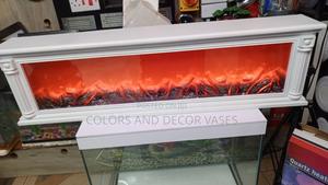 Home Decor Led White Fire Place - thumbnail 2