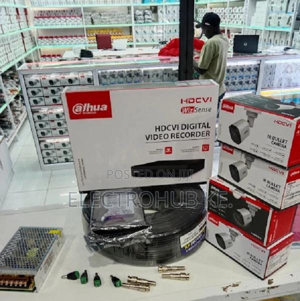 Dahua CCTV 4 Channel Complete Package Set