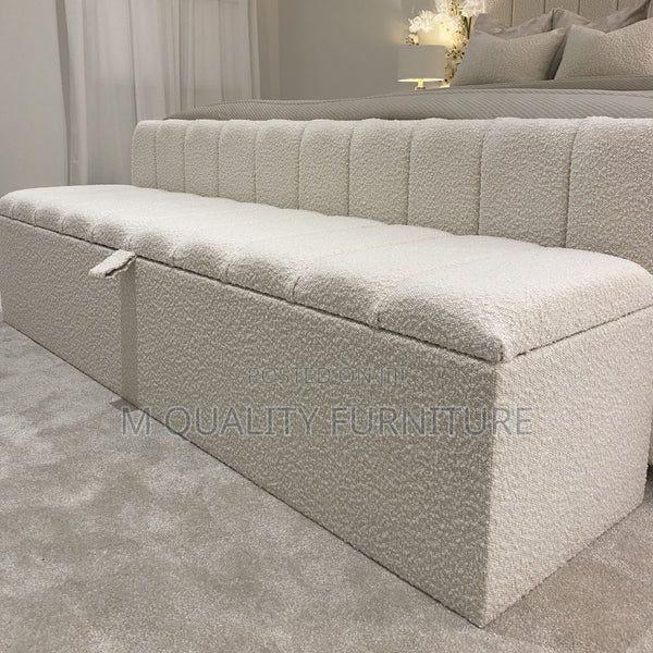 Patterned New Indoor Ottoman