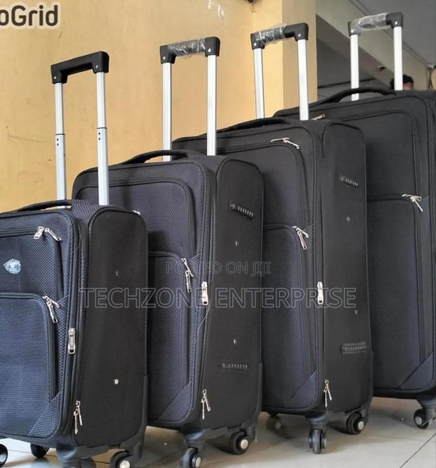 Quality 4-in-1 Fabric Luxurious Suitcase Travel Bag - main view