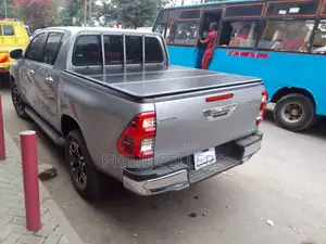 Rough Country Hard Tri-Fold Flip-Up Tonneau Cover
