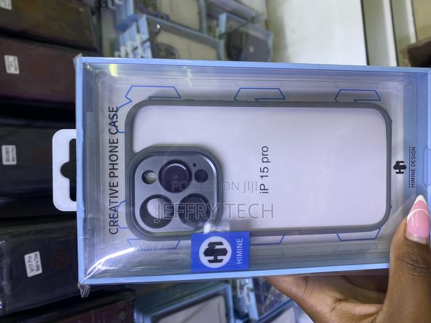 Humine iPhone 15 Pro Bumper Case With Camera Protection - main view