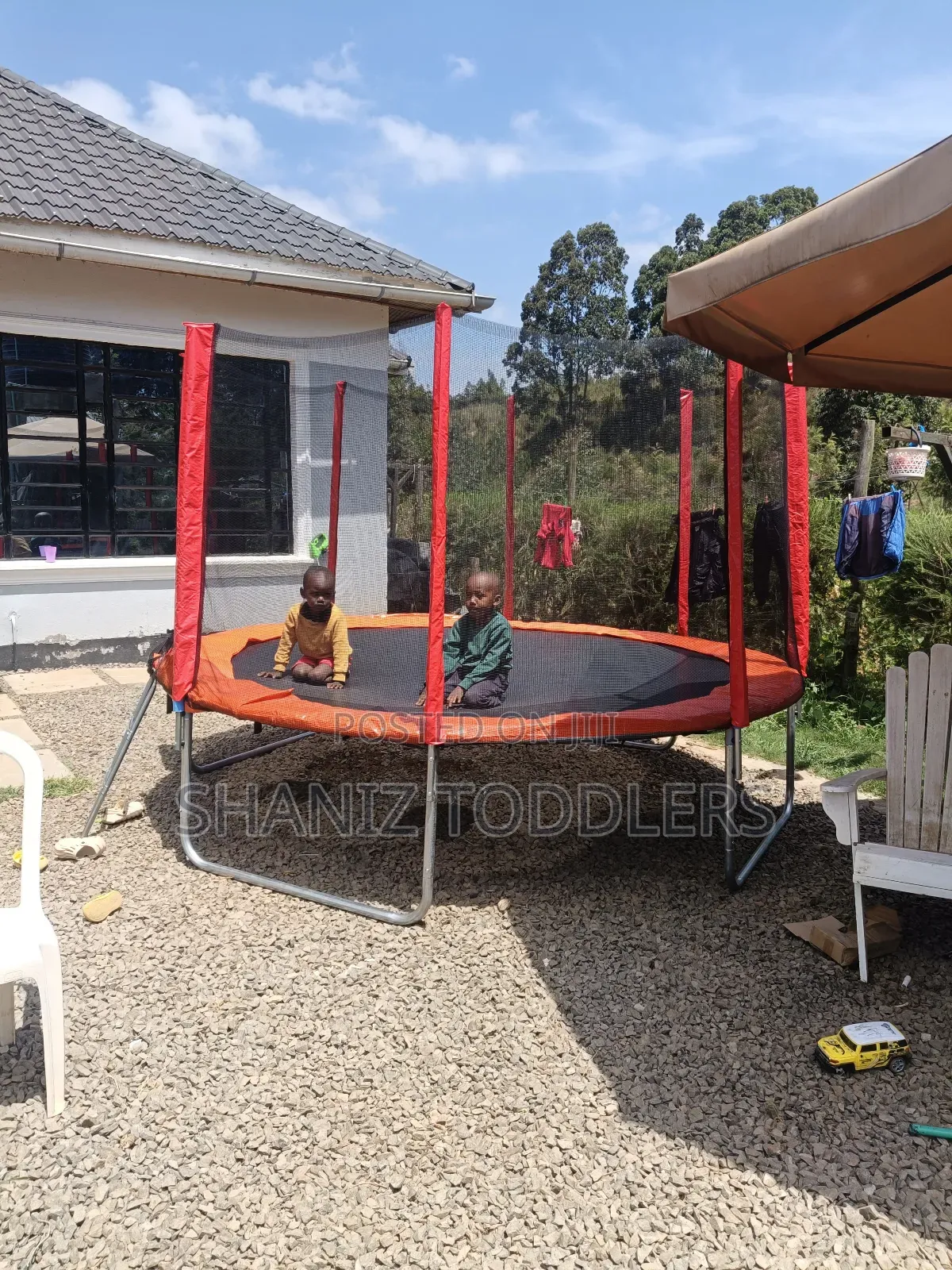 Round Jump Kids Trampoline (10ft)