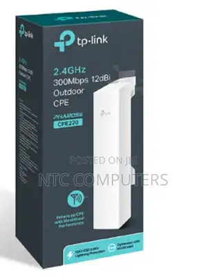 Cpe220 | 2.4ghz 300mbps 12dbi Outdoor Cpe - Tp-Link