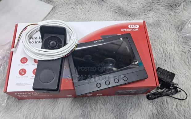 Hikvision Intercom Kit, 4 Wire Indoor/Outdoor