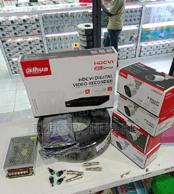 Dahua CCTV Security Cameras / Dahua 4 Channel Kit