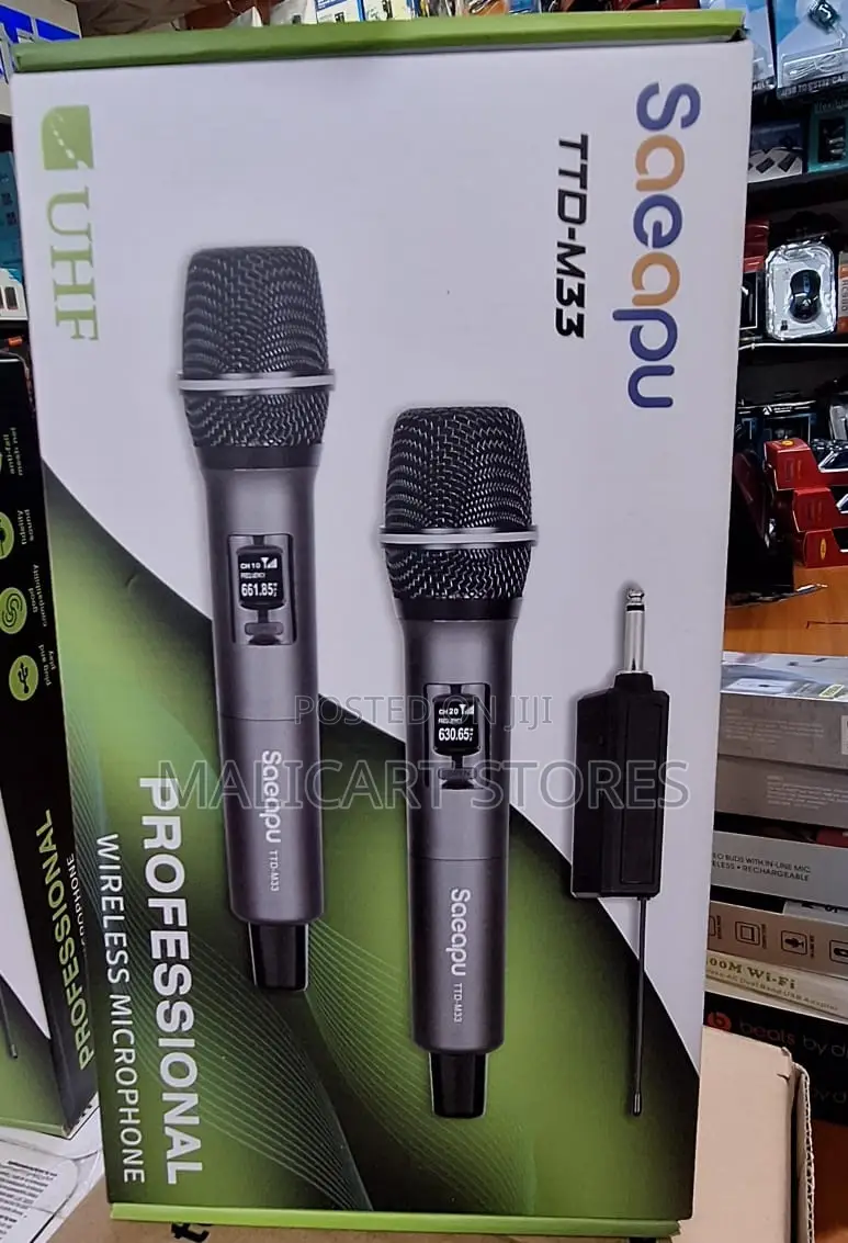 Uhf Professional Rechargeable Wireless Microphone