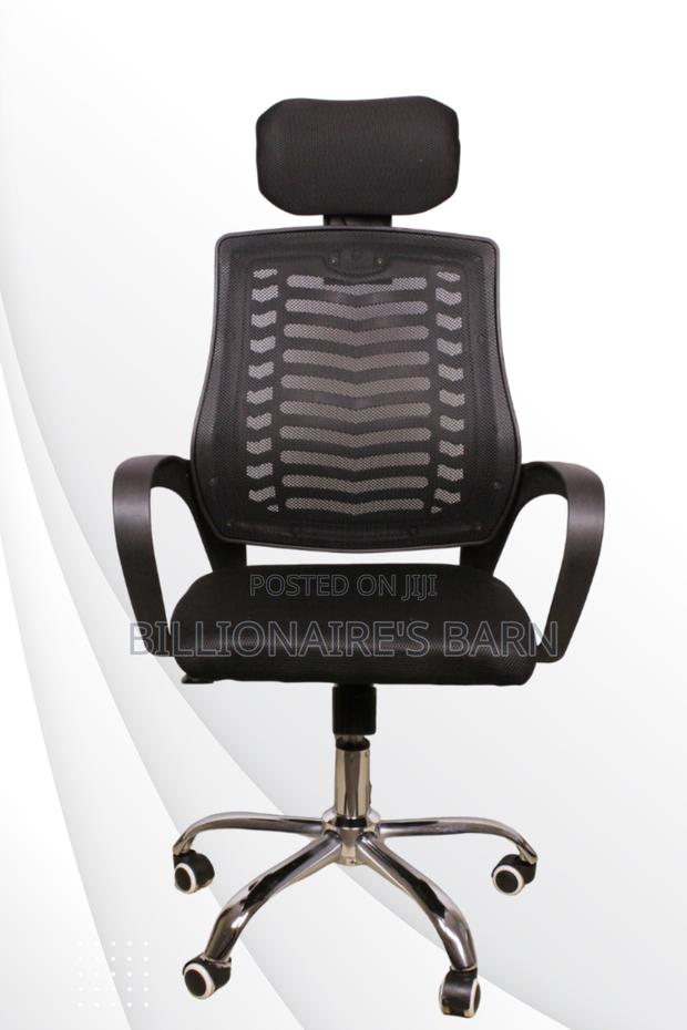 Office Chair; Breathable Mesh Backrest - thumbnail 3