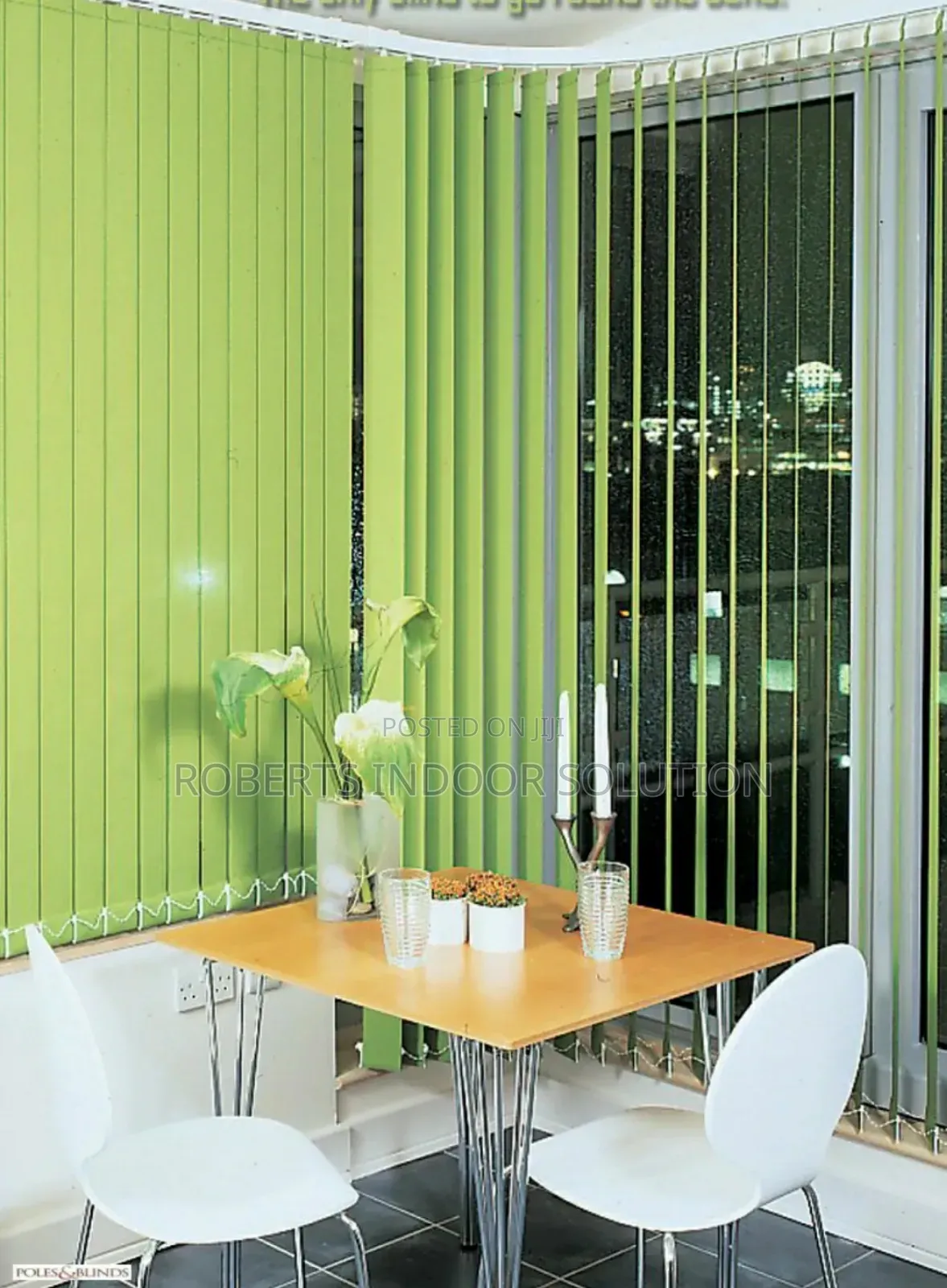 Out-and-Out Vertical Blinds, Designed for Your Space