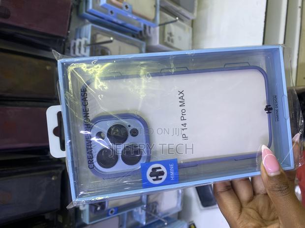 Casekoo Border Center Transparent for iPhone 14 Pro Max - thumbnail 3