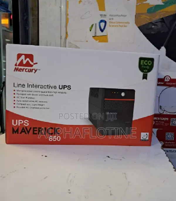 850va Ups Line-Interactive Uninterruptible Power Supply
